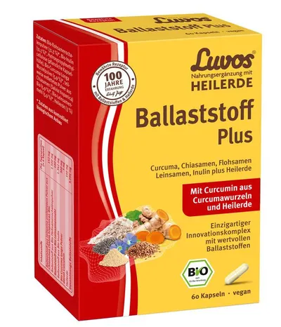 Luvos - Heilerde Ballaststoff Plus 60 Kapseln