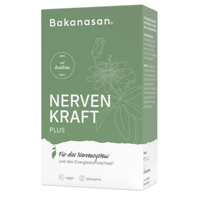 Bakanasan - Nervenkraft Plus, 60 Kaps.