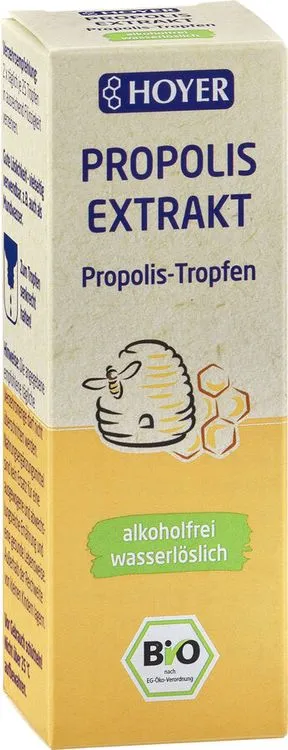 HOYER - Propolis Extrakt, alkoholfrei BIO, 30ml