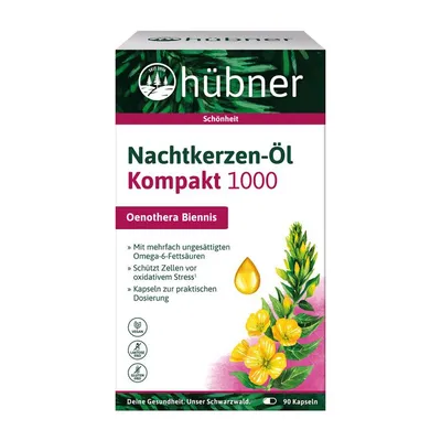 Hübner - Nachtkerzen-Öl Kompakt 1000 90 Kapseln