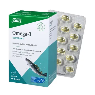 Salus® - Omega-3 Kompakt Kapseln 60 Kps, 46g