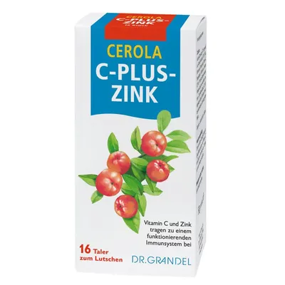 Dr. Grandel - Cerola C-plus-Zink Taler 16 Stk.