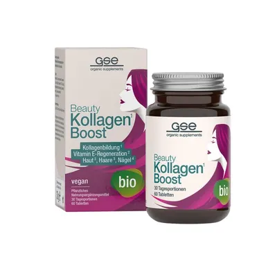 GSE - Beauty Kollagen Boost (Bio), 60 Tabl. à 500mg, 30g