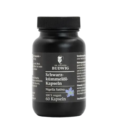 Dr. Johanna Budwig - Schwarzkümmelöl Kapseln, 60 Kaps.