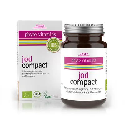 GSE - Jod Compact (Bio), 120 Tabl. à 280 mg, 34g