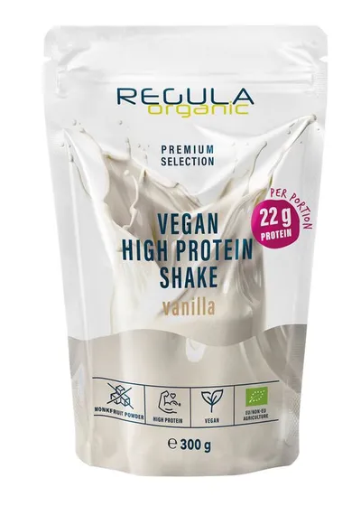 Regula Organic - Protein Shake vegan vanilla, Bio, 300g
