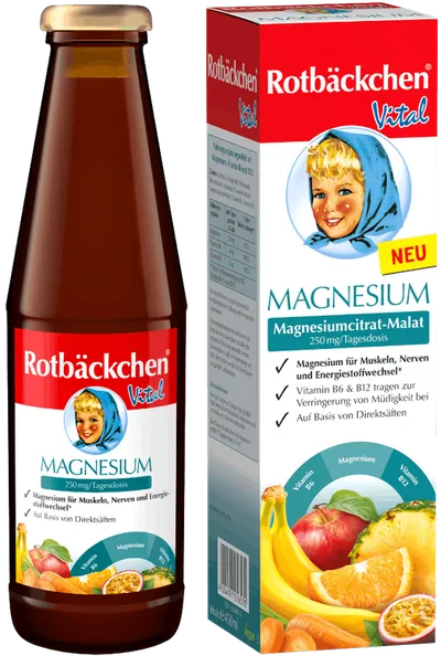 Rotbäckchen - Vital Magnesium 450ml
