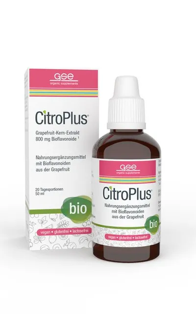 GSE - CitroPlus® 800 Grapefruit-Kern-Extrakt (Bio), 50ml