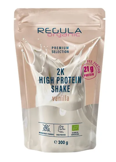 Regula Organic - Protein Shake 2K vanilla, Bio, 300g