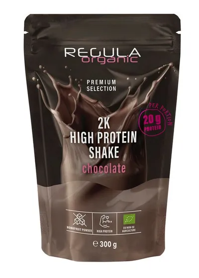 Regula Organic - Protein Shake 2K chocolate, Bio, 300g