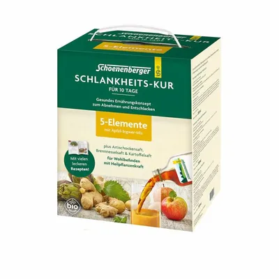 Schoenenberger® - Schlankheits-Kur "5-Elemente" bio