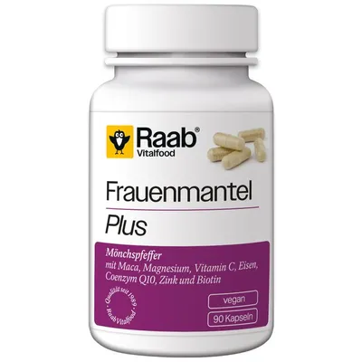 Raab Vitalfood - Frauenmantel Mönchspfeffer Kapseln 90 Kps