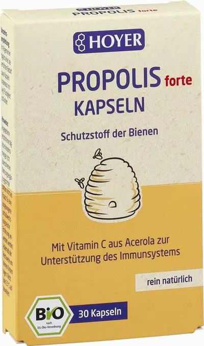 HOYER - Propolis forte Kapseln BIO, 30Stk