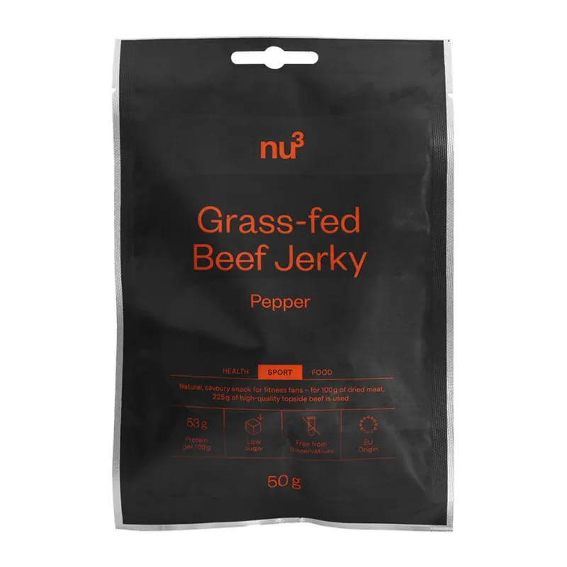 nu3 Beef Jerky Pfeffer / 50 g