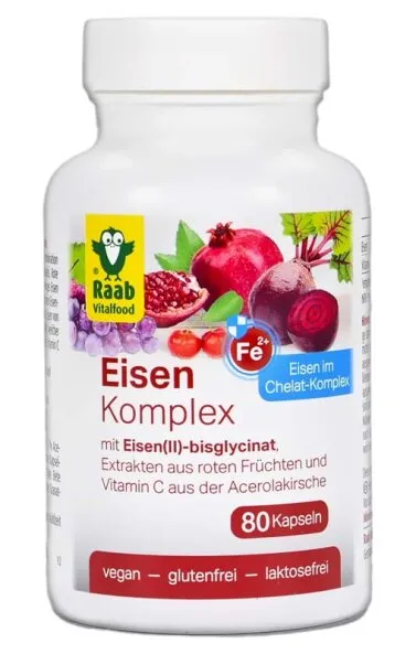 Eisen Komplex (80 Kapseln)