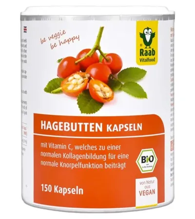 Hagebutte bio (150 Kapseln)