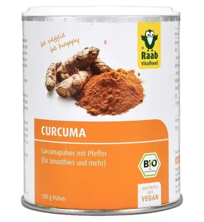 Raab Vitalfood Bio Curcuma Pulver