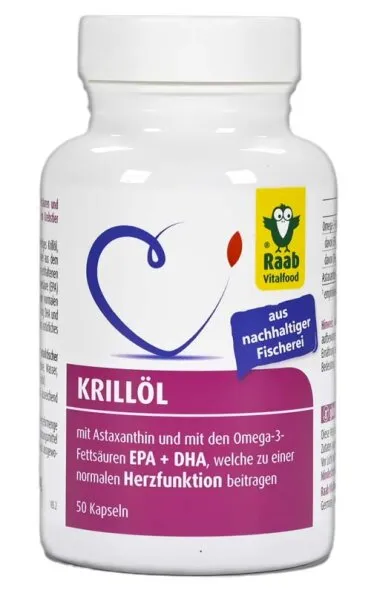 Raab Vitalfood Krillöl Forte