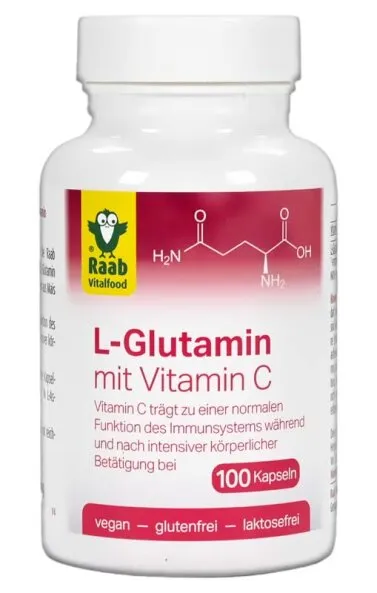 Raab Vitalfood - L-Glutamin 340 100Kps.