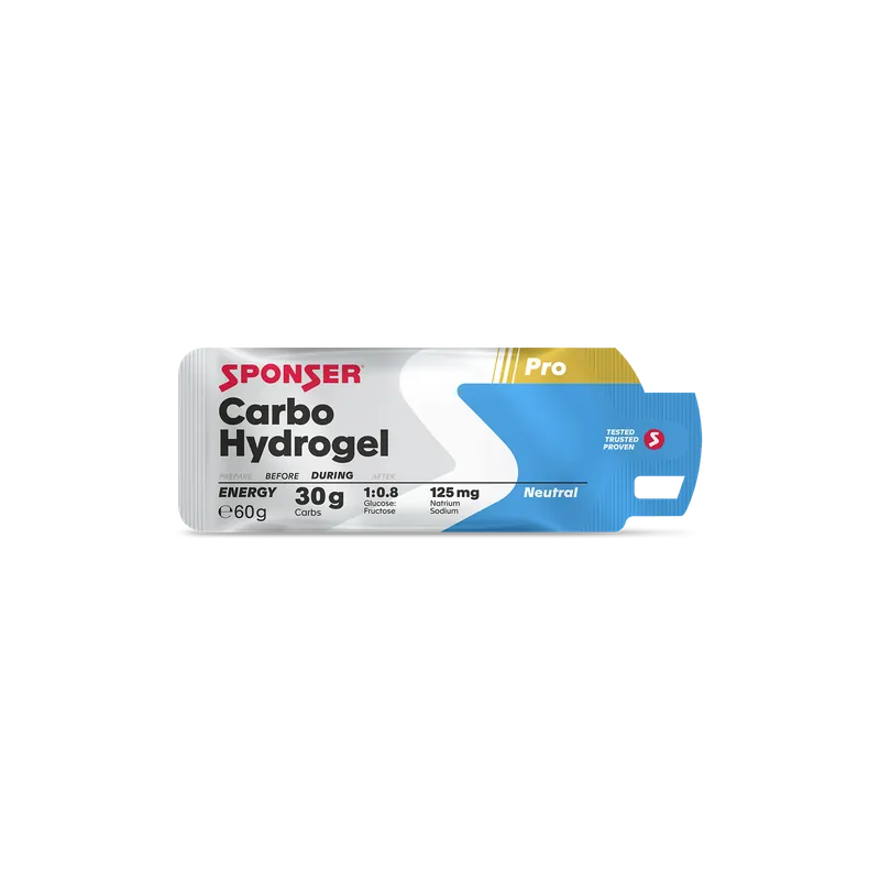 Sponser Carbo Hydrogel | Neutral – Display (20 x 60 g)