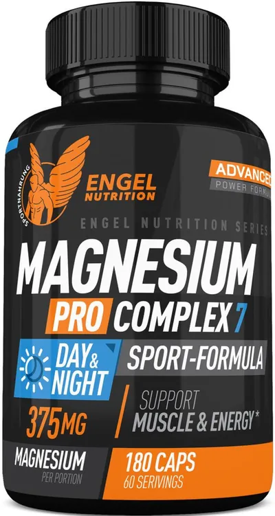 Engel Nutrition Magnesium Pro Complex 7 | Sport Formula - 180 Kapseln