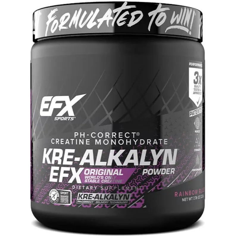 EFX - Kre-Alkalyn Powder - 220g - MHD 08/2026