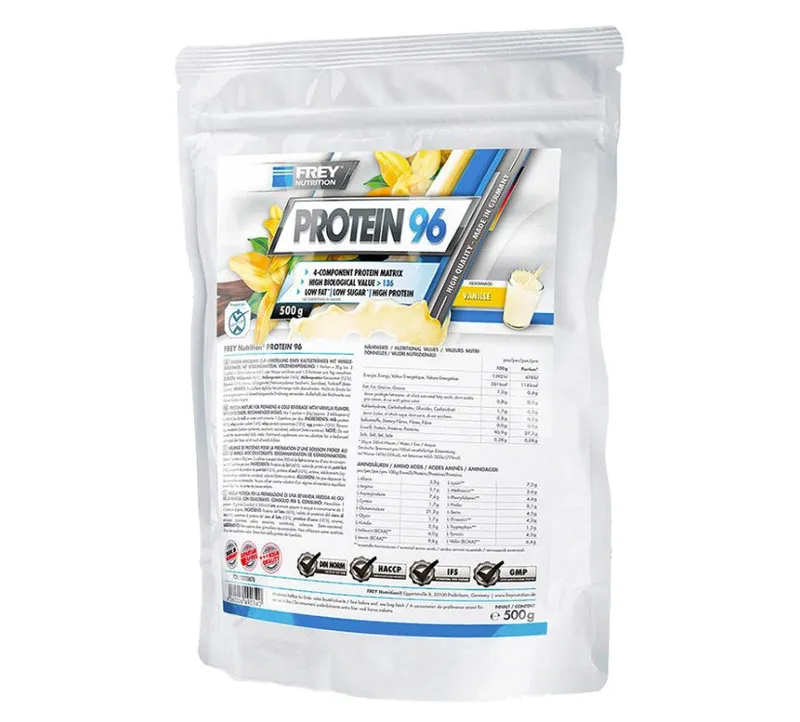 Frey Nutrition - Protein 96 - 500g Beutel - MHD 09/2026