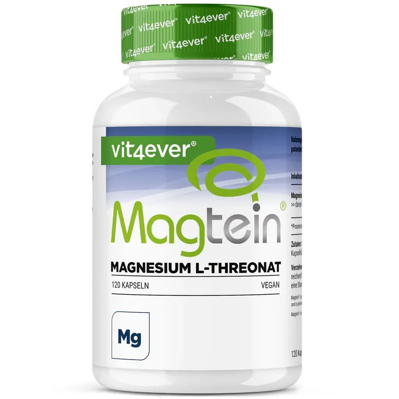 Vit4ever - Magtein Magnesium L-Threonat - 120 Kapseln