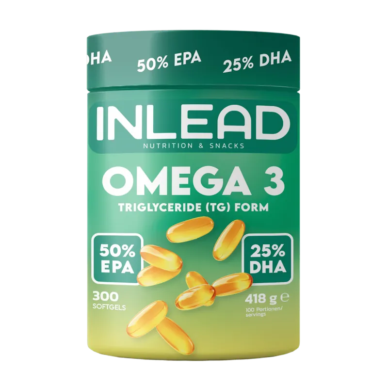 Inlead Nutrition - Omega 3 Triglyceride - 300 Kapseln