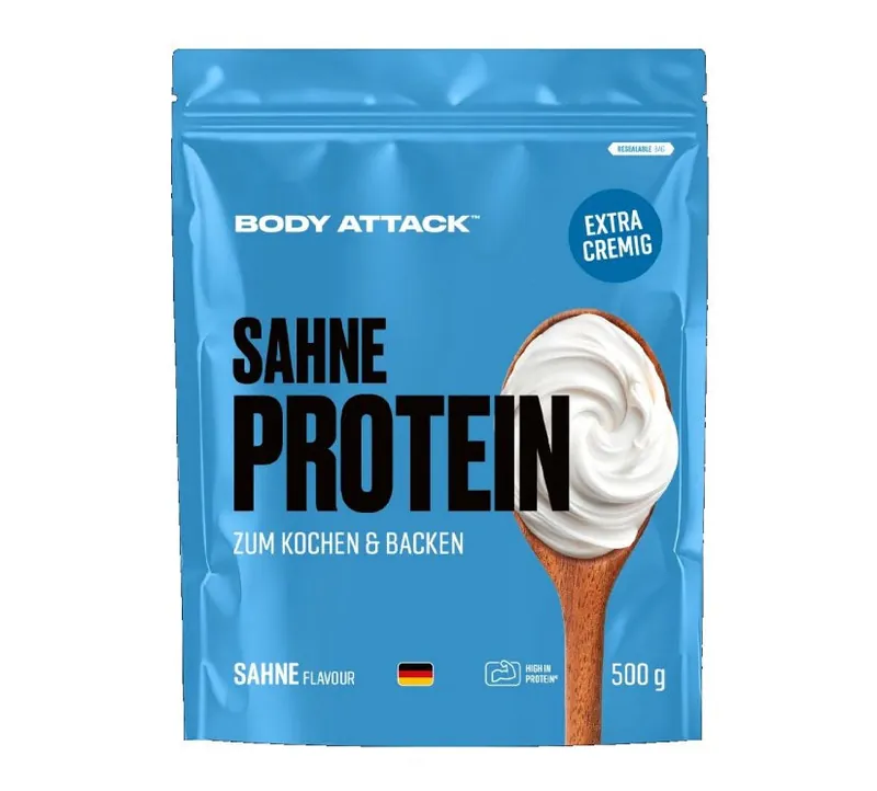 Body Attack - Sahne Protein - 500g Beutel