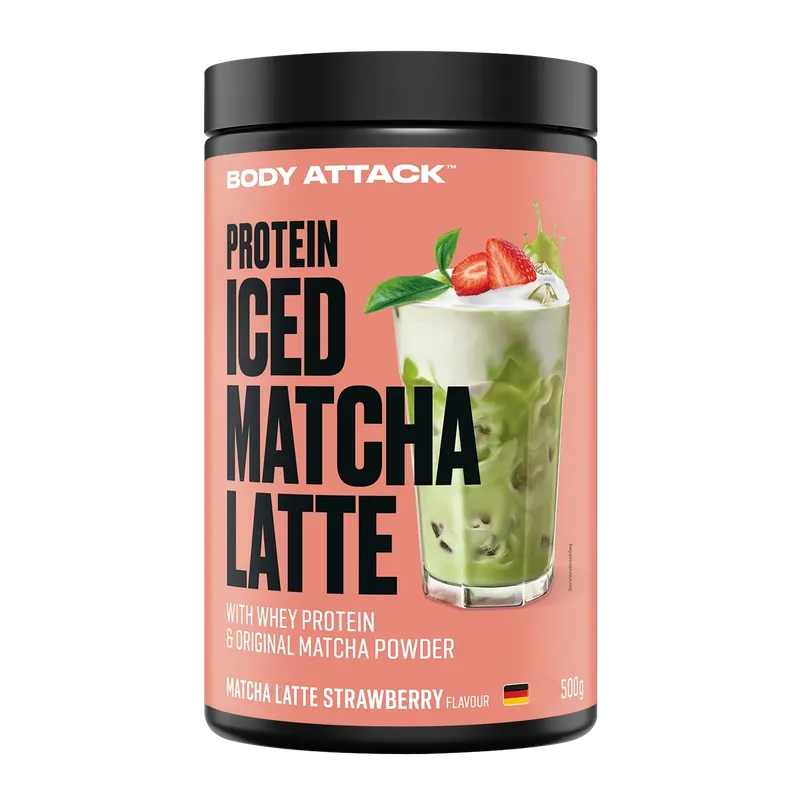 Body Attack - Protein Iced Matcha Latte - 500g Dose – 500g