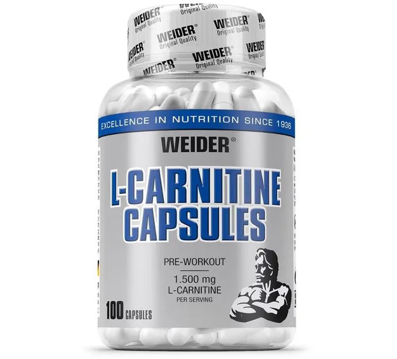 Weider - L-Carnitine Capsules - 100 Kapseln