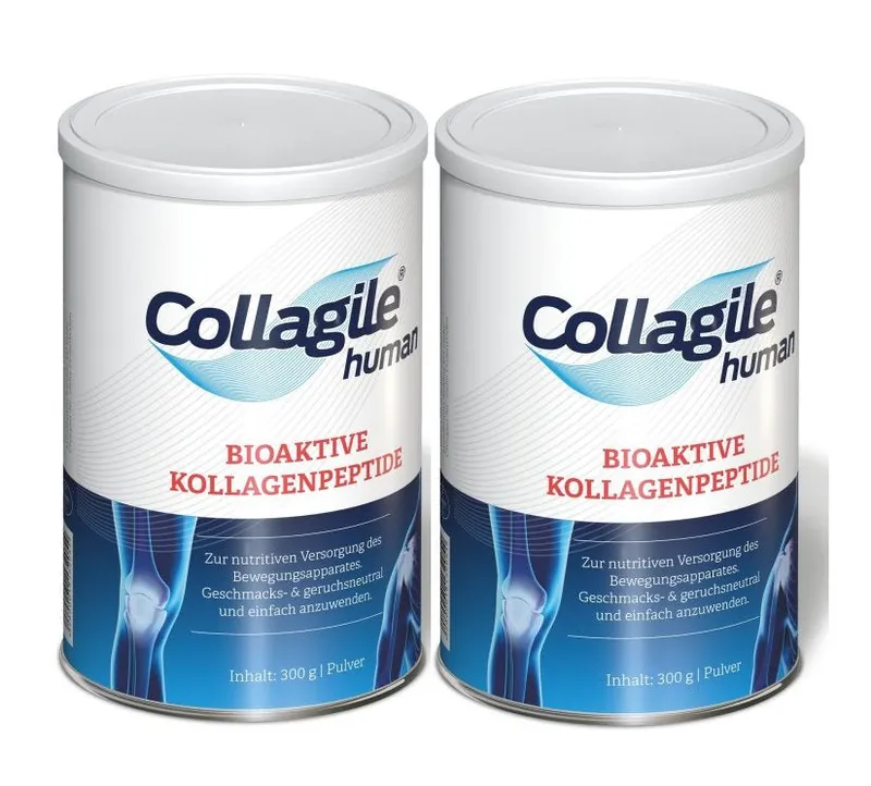 Collagile - 2er-Pack - Collagile Human - 2 x 300g Dose