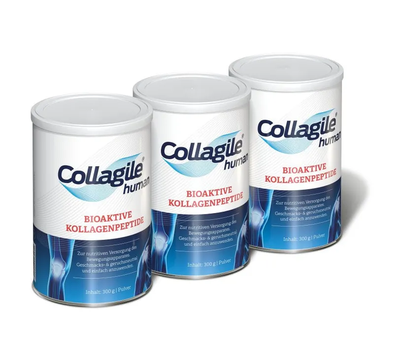 Collagile - 3er-Pack - Collagile Human - 3 x 300g Dose