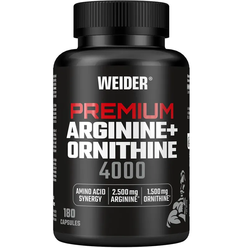 Weider - Arginine + Ornithine 4000 - 180 Kapseln