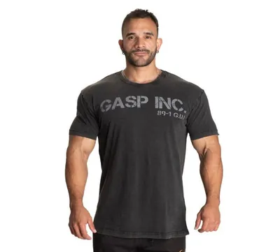 GASP - G.U.I Standard Tee - Washed Black
