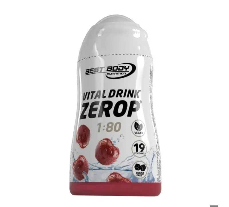 Best Body Nutrition - Vital Drink Zerop - 48ml Squeeze Flasche