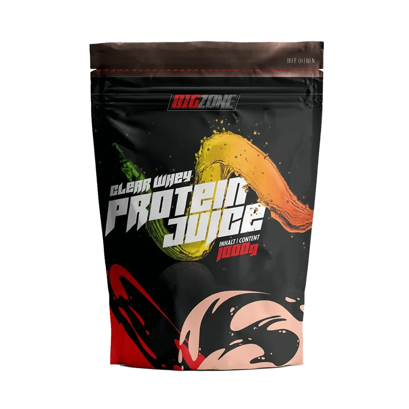 Big Zone - Clear Whey Protein Juice - 1000g Beutel – 1000g