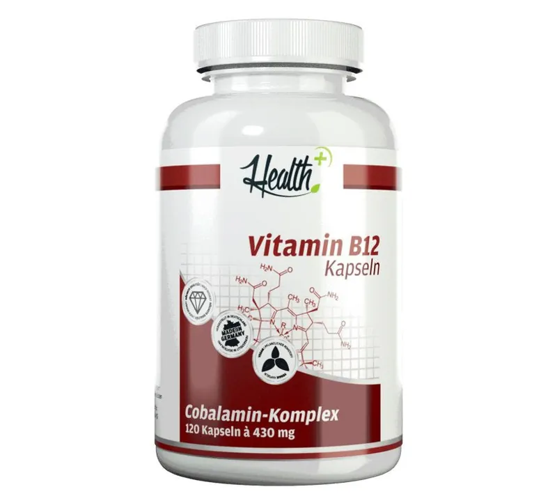 Health+ - Vitamin B12 - 120 Kapseln