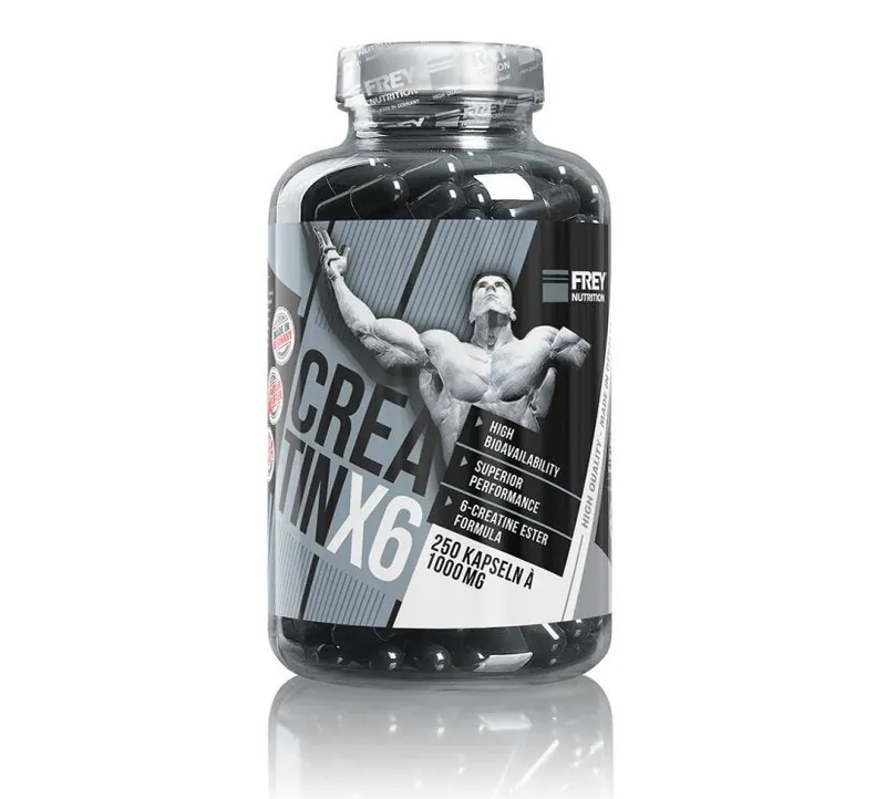 Frey Nutrition - Creatin X6 - 250 Kapseln