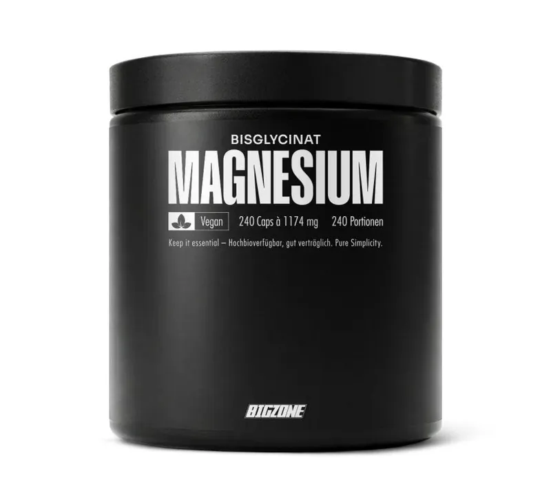 Big Zone - Magnesium Bisglycinat - 240 Kapseln