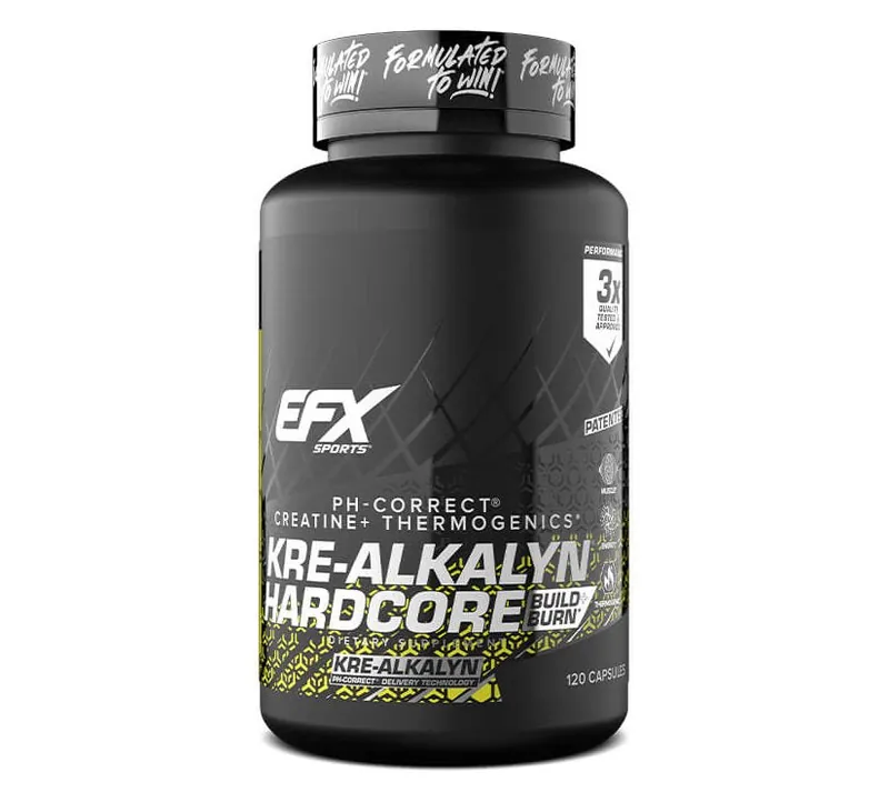 EFX - Kre-Alkalyn Hardcore - 120 Kapseln