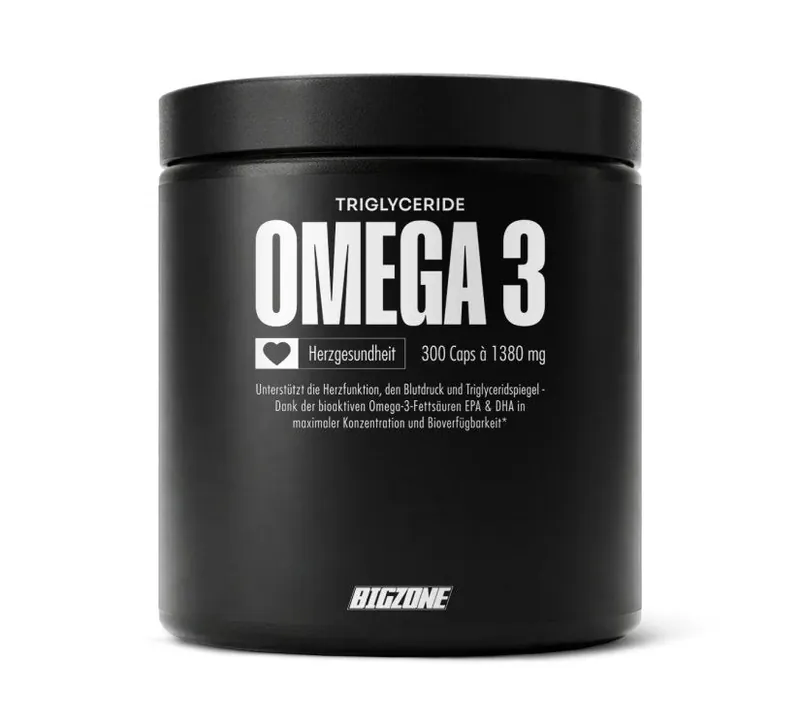 Big Zone - Omega 3 Triglyceride - 300 Kapseln