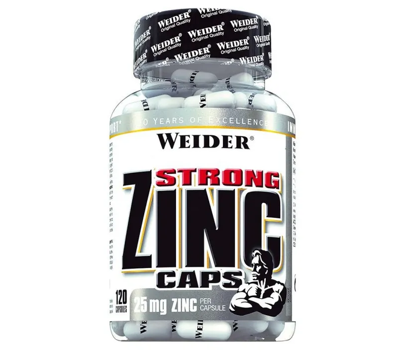 Weider - Strong Zinc Caps - 120 Kapseln