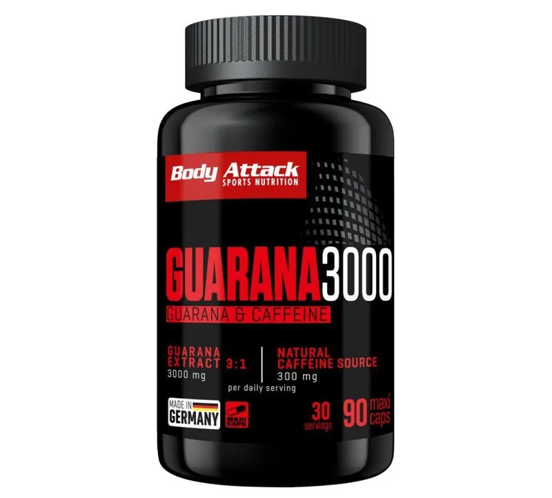 Body Attack - Guarana 3000 Caps - 90 Kapseln