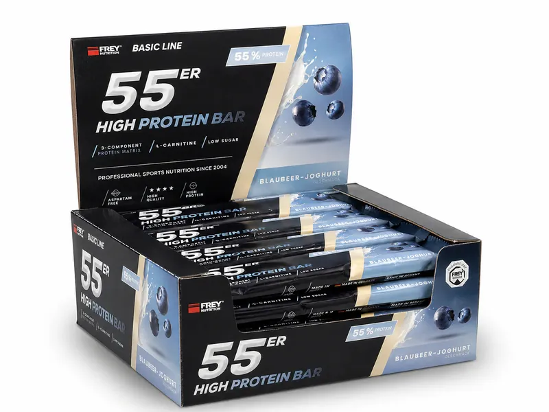 Frey Nutrition - 55er Riegel - Karton 20 x 50g