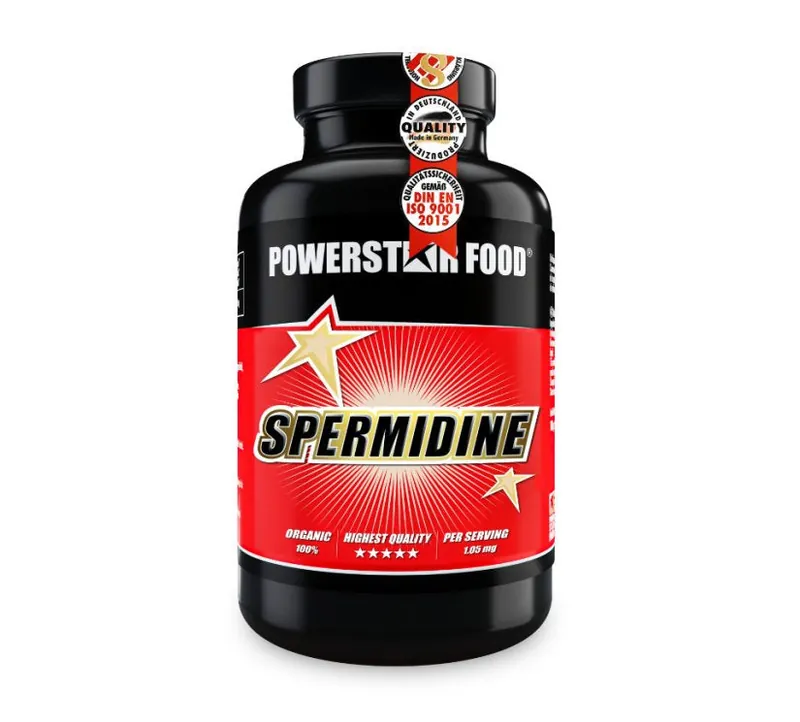 Powerstar Food - Spermidine Weizenkeimextrakt - 90 Kapseln