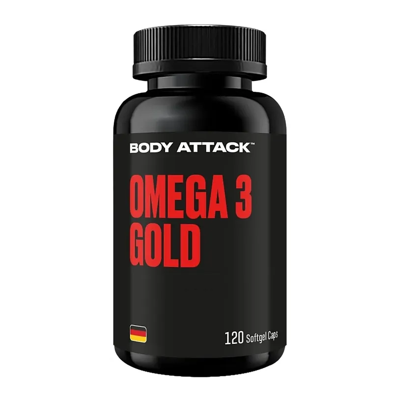 Body Attack - Omega 3 Gold - 120 Softgel Caps