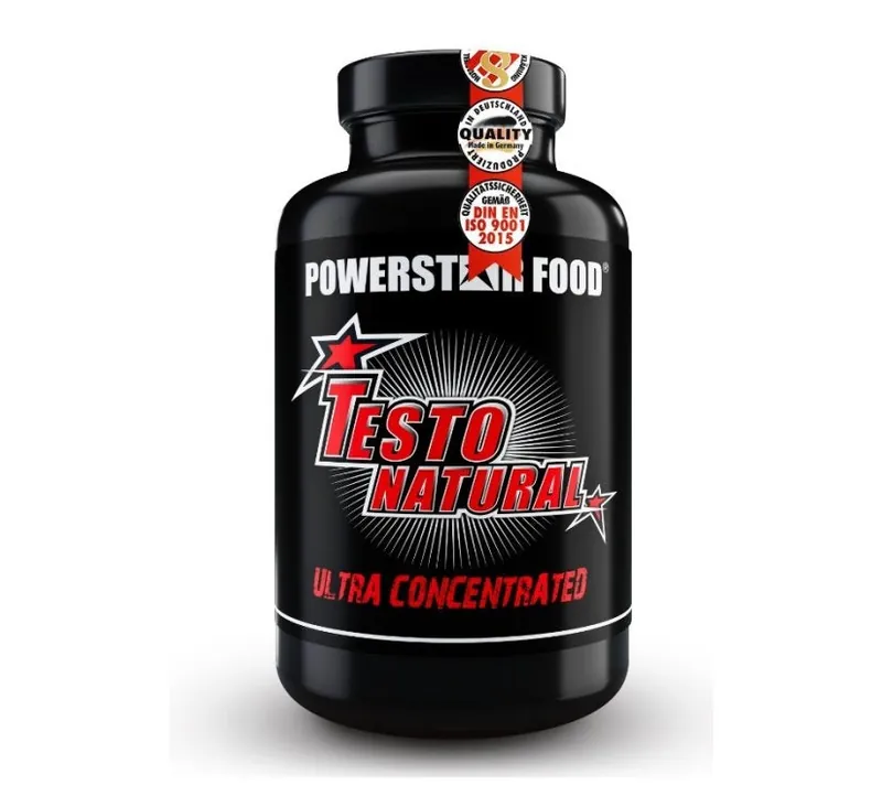 Powerstar Food - Testo Natural - 150 Kapseln