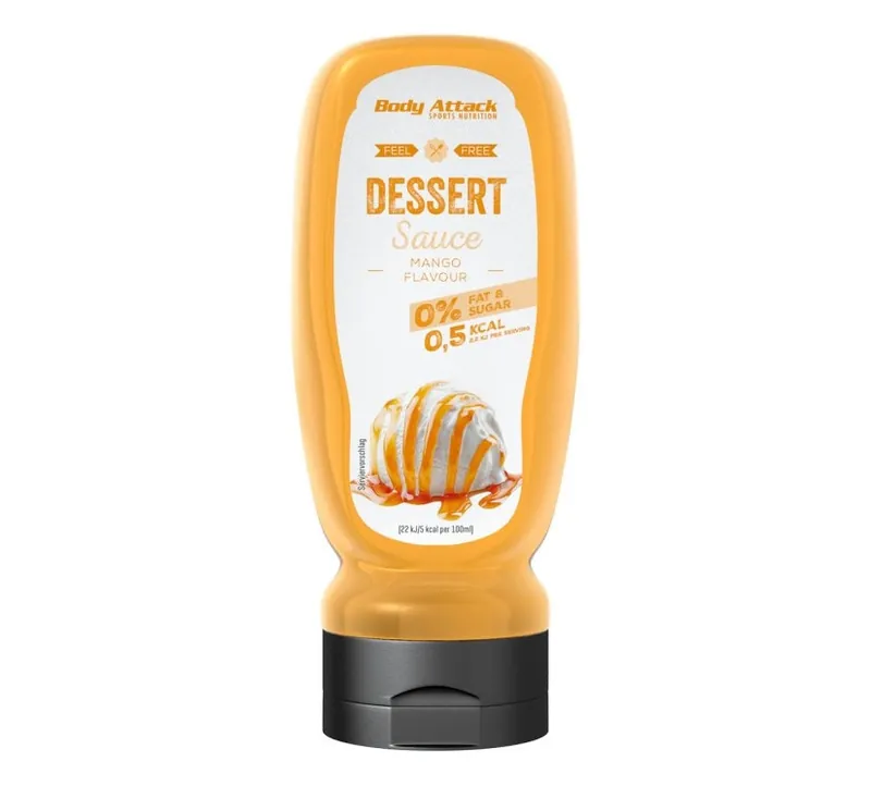 Body Attack - Dessert Sauce Mango Flavour - 320ml